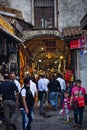 Gateway main entrance to the Grand Bazaar view in Istanbul, Turkey Royalty Free Stock Photo