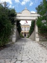 The gateway of the museum of Karabuk, Turkey. Royalty Free Stock Photo