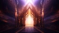 Gateway to an Alternate Universe: An Entry to Unexplored Realms and Dimensions Royalty Free Stock Photo