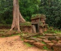 Gateway to ancient Ta Som temple in Angkor, Siem Reap, Cambodia.