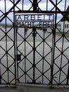 Gateway to Dachau Royalty Free Stock Photo