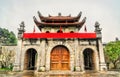 Gateway to Dinh Tien Hoang Temple at Hoa Lu, ancient capital of Vietnam Royalty Free Stock Photo