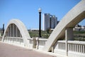 Gateway to Fort Morgan, Colorado Royalty Free Stock Photo