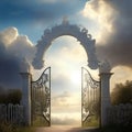 gateway to heaven illustration