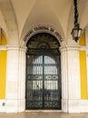 gateway to the historic Portuguese building of the Supreme Court of Justice in Lisbon.