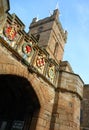 Gateway to Linlithgow Palace Pend Royalty Free Stock Photo