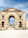 Gateway to the Roman ruins Royalty Free Stock Photo