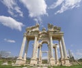 Gateway to the sanctuary of aphrodite