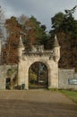 Gateway to a Scottish Estate Royalty Free Stock Photo