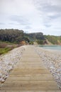 Gateway to the secret beach snack bar - vertical