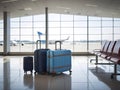 Gateway to Summer. Empty Airport Hallway Sets Stage for Vacation