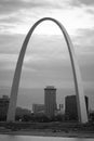 Gateway to the West St. Louis Arch Missouri Monument Royalty Free Stock Photo