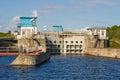 Gateway of the White Sea-Baltic Canal. Povenets, Karelia