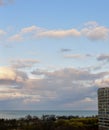 Gathering Storm Clouds Over Lake Michigan #2 Royalty Free Stock Photo