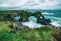 Gatklettur Arch, Iceland Royalty Free Stock Photo