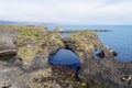 Gatklettur Stone Arch at Snaefellsnes Peninsula, Iceland