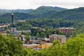 Gatlinburg and the Great Smoky Mountains during the summer