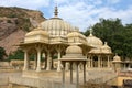 Gatore Ki Chhatriyan, Jaipur, Rajasthan, India.