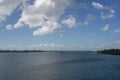Gatun Lake in Panama Canal