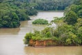 Gatun lake scenic Panama Royalty Free Stock Photo