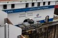 Gatun Locks  in the Panama Canal Royalty Free Stock Photo