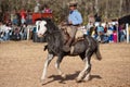 A Gaucho riding a horse Royalty Free Stock Photo