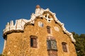Gaudi art park in Barceloona Royalty Free Stock Photo