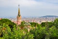 Gaudi House Museum in Guell park, Barcelona, Spain Royalty Free Stock Photo