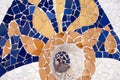 Gaudi Mosaic pattern Royalty Free Stock Photo