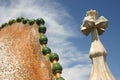 Gaudi sculptures Royalty Free Stock Photo