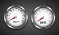 Gauges Royalty Free Stock Photo