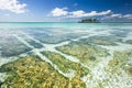 Gaulding Cay rock lines Royalty Free Stock Photo