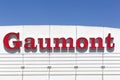 Gaumont logo on a wall Royalty Free Stock Photo