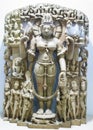 Gauri Stone Sculpture India Royalty Free Stock Photo