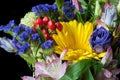 Gaussian blur is convenient for designers Beautiful bouquet of flowers ready for the big wedding