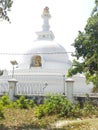 Gautam Buddh Temple Vaishali Royalty Free Stock Photo