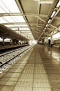 Gautrain - Platform A, Malboro Station Royalty Free Stock Photo