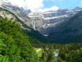 Gavarnie, cirque glacier ( France ) Royalty Free Stock Photo