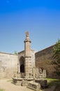 Gavazan, Tatev Pillar is an Octagonal stone column. Monastery Tatev. Armenia.