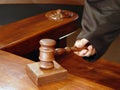 Gavel Royalty Free Stock Photo