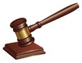 Gavel Royalty Free Stock Photo