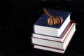 Gavel atop Legal Texts