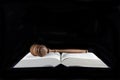 Gavel atop Legal Texts