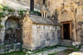 Gavit is a unique structure typical of Armenian churches - it is a mausoleum and an alternative entrance to monastery