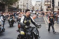 Gay Bikers Motorcycle Club celebrating London LGBTQ Pride Parade
