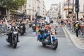 Gay Bikers Motorcycle Club celebrating London LGBTQ Pride Parade