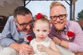 Gay Couple with Little Girl