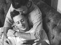 Gay Couple Love Home Concept Royalty Free Stock Photo