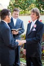 Gay Couple Married at Last Royalty Free Stock Photo