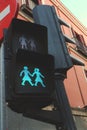 Gay friendly traffic light to go